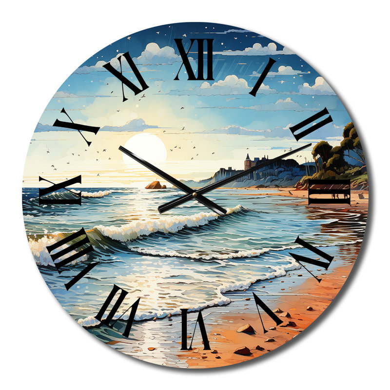 Horloge murale en métal, Petit