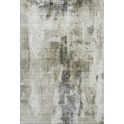 Premium Machine Washable Dahl AMF1076 Abstract Rug