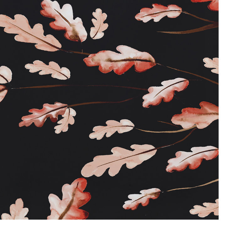 Récapitulatif 18" feuilles de chêne sauvage Lanz, Noir