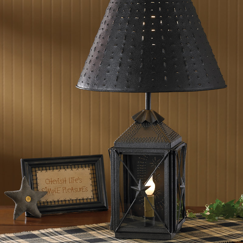 Lampe de table en métal Aroz