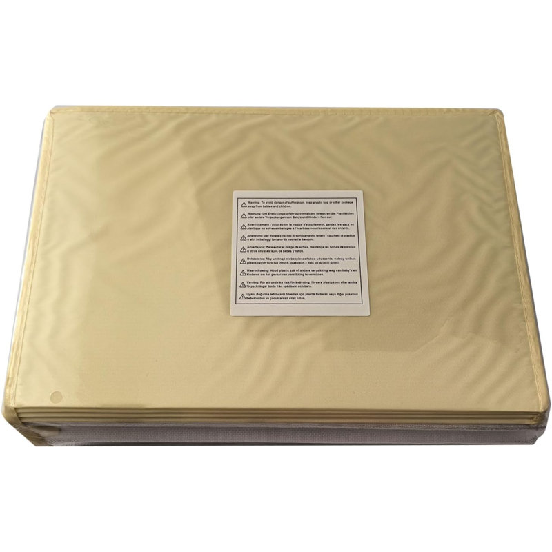 Brayden Studio Bin, 25cm H x 38cm W x 25cm D, White
