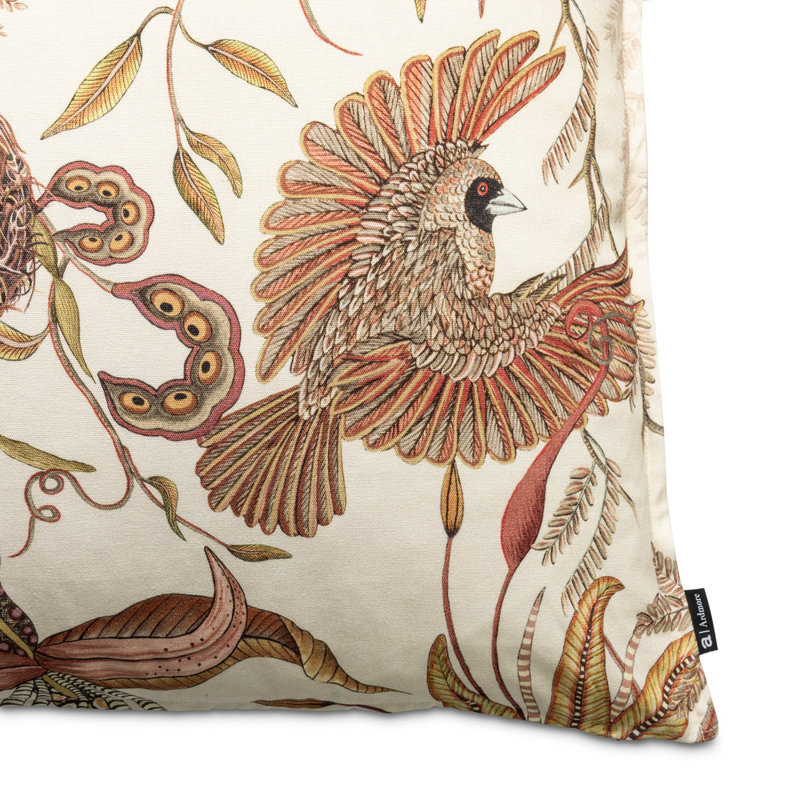 Thanda Nests Pillow - Linen, Plum