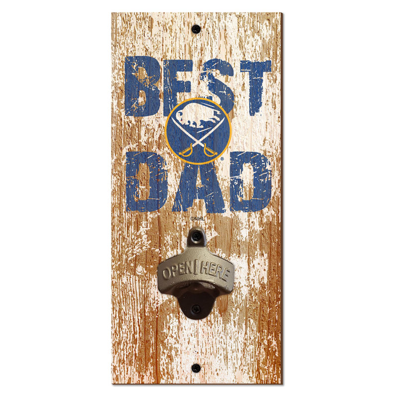 Wood Bottle Opener, Sabres