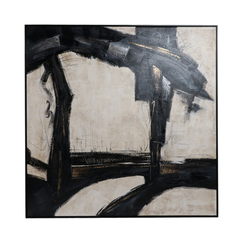Abstract - Picture Frame Painting on Canvas