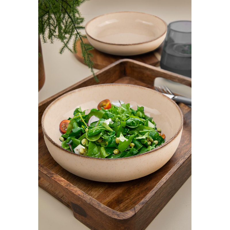 17 Stories Riuka 100% PORCELAIN Salad Bowl