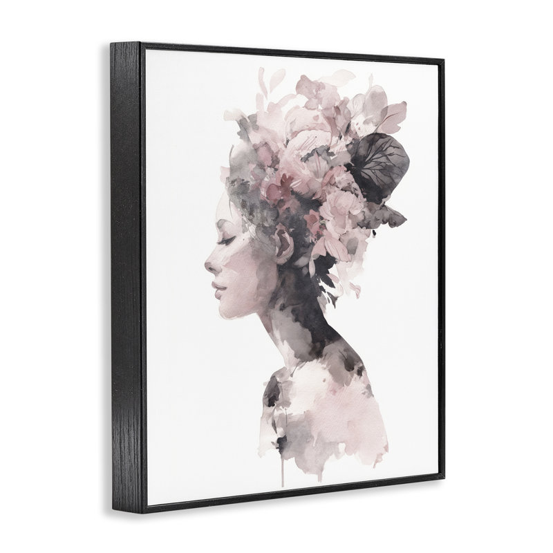 Giclée encadrée par Nature's Empress, design par Svetlana Aleynikova, H 30 po x l 24 po, Giclée encadrée noir minuit