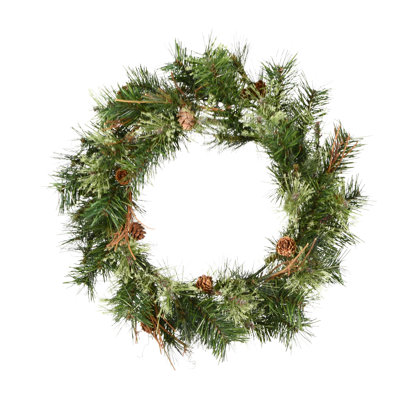 Galarza Artificial Mixed Country Pine Wreath