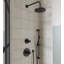 1.8 GPM 8" Wide Modern Round Rain Shower Head-147072226