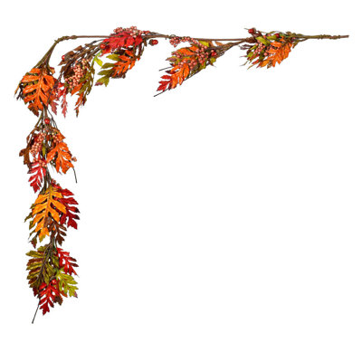 60'' in. Faux Oak Leaf Garland