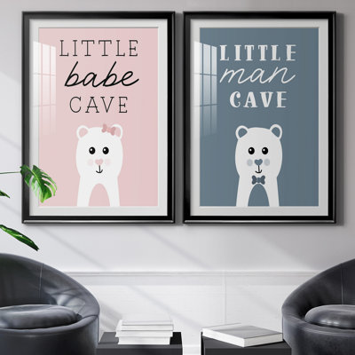 «Little Babe Cave», ensemble de 2 impressions