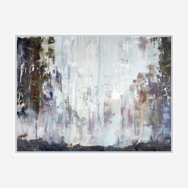 Mist - Artist Enhanced Canvas Print, 20" H x 24" W x 1.5" D, White Framed Canvas