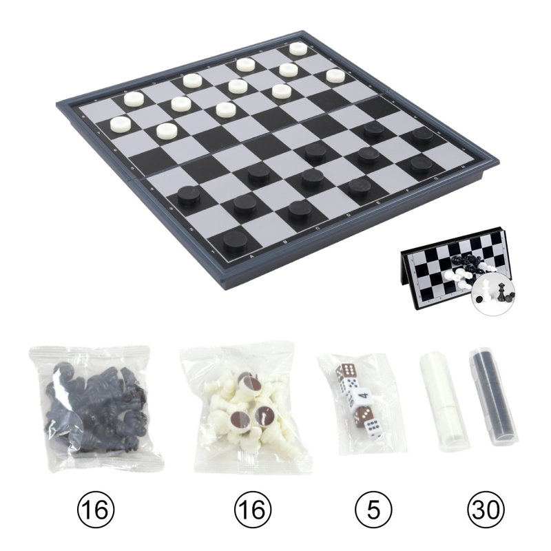 Amanat Marlow Home Co. 25Cm L Plastic Chess Table