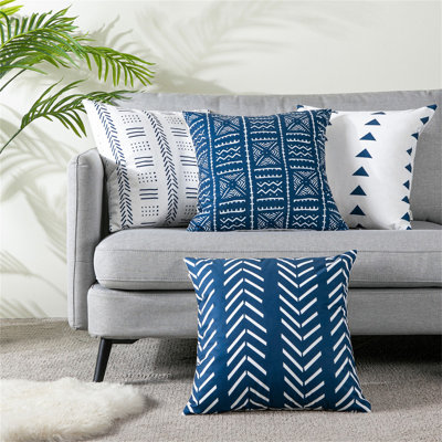 Housse de coussin d'extérieur carrée Lendsey