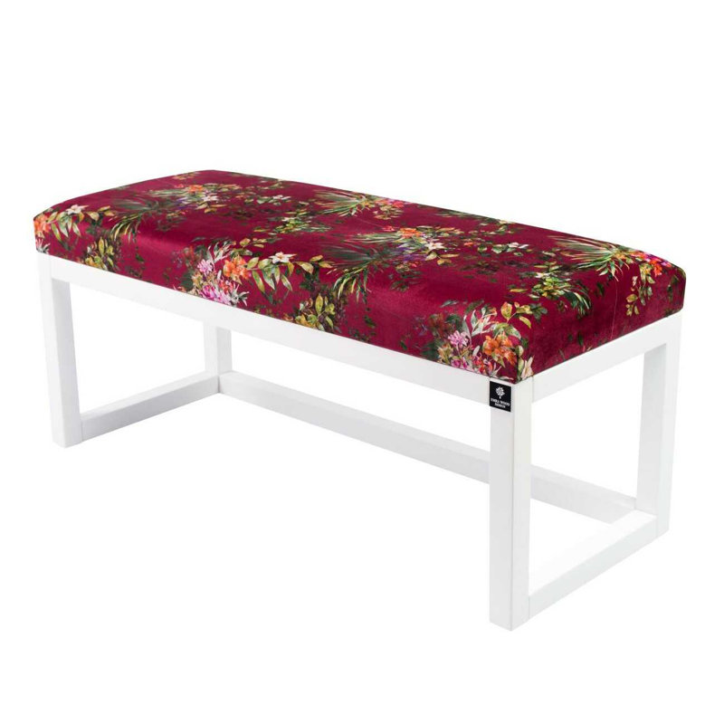 Velvet Upholstered Bench, 45cm H x 175cm W x 35cm D, Paradis02