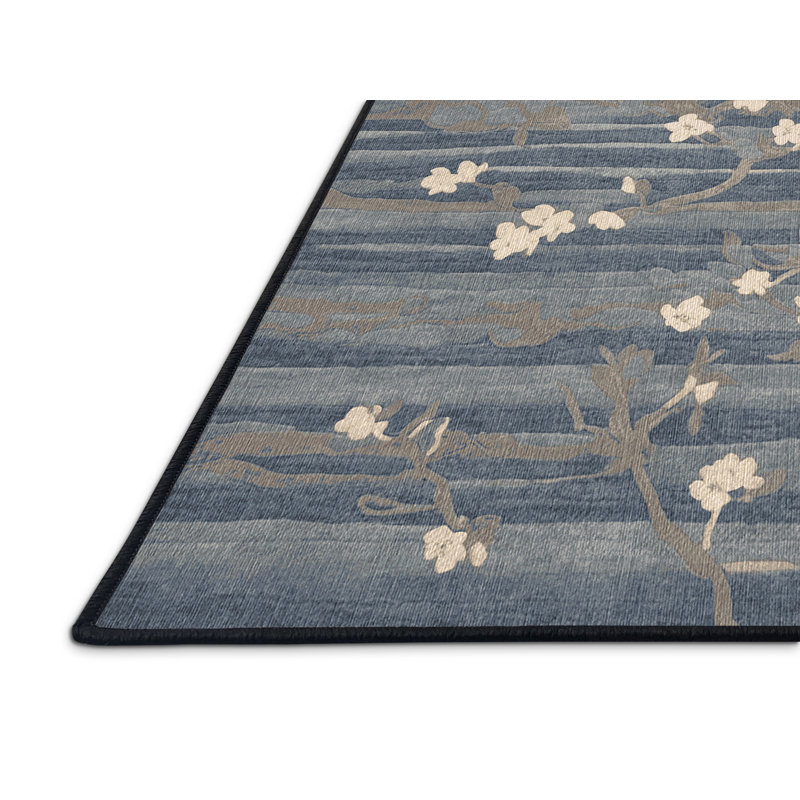 Tapis gris lavable à la machine