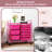 12 Drawers Rolling Cart Storage Scrapbook Paper Studio Organizer Bins-860308039