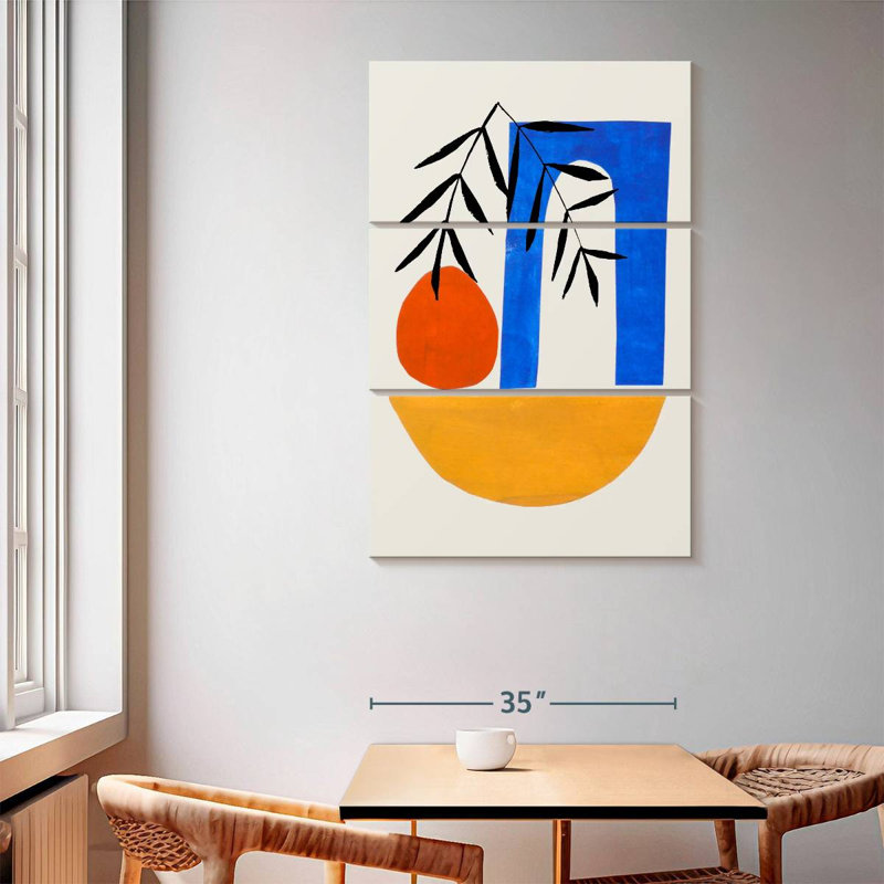 Avery Spring In Mykonos, 65" H x 42" W