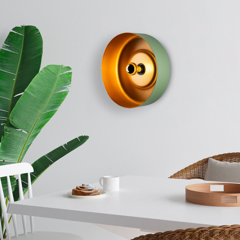 Lampe murale, Vert