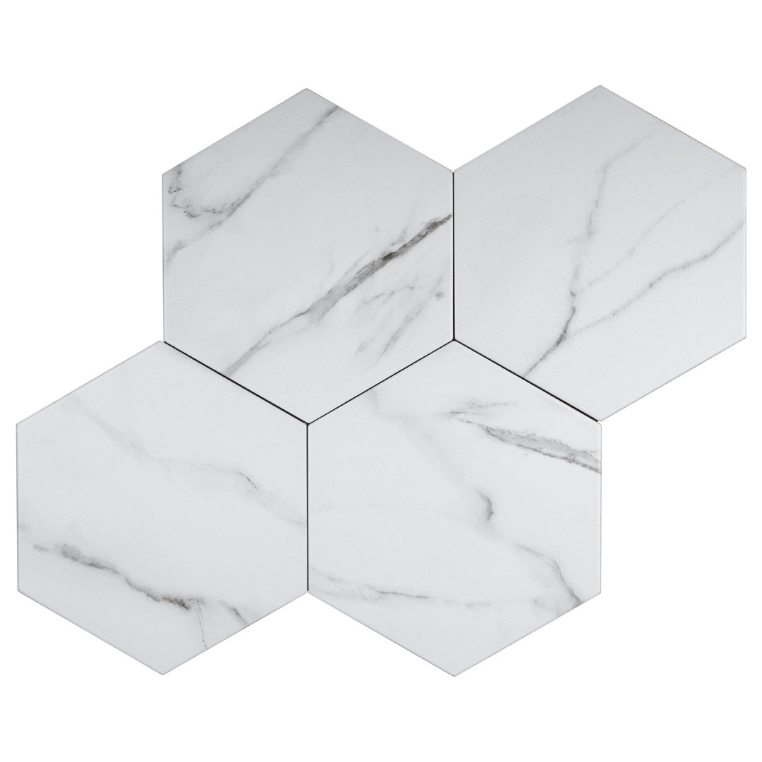 Elegance 7.7" x 8.9" Porcelain Wall & Floor Tile Supreme Tile 