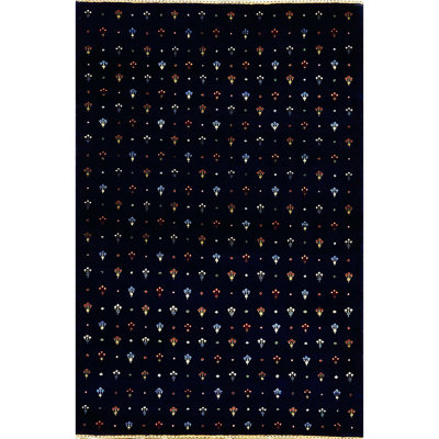 Hand Woven Cotton and Wool Geometric Area Rug