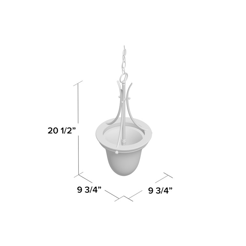 Chisolm 1 - Light Single Pendant, No, Brushed Nickel with Alabaster shade