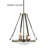 Daughtry 5 - Light Dimmable Geometric Chandelier
