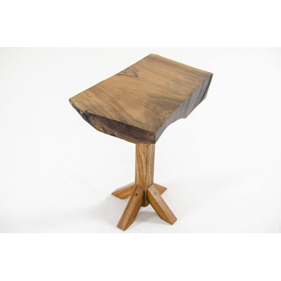Table de bout en bois massif Quinata