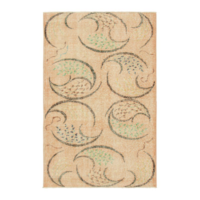One-of-a-Kind 4'10"X7'7" Hand Knotted Area Rug