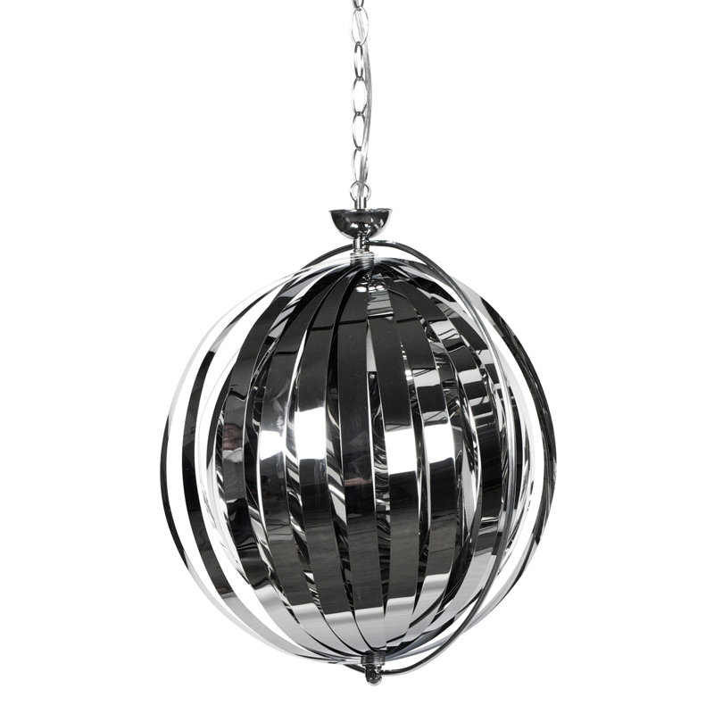 Portia 1 - Light Single Pendant, Chrome