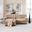 Canapé modulaire avec assise profonde et repose-pieds-865439480
