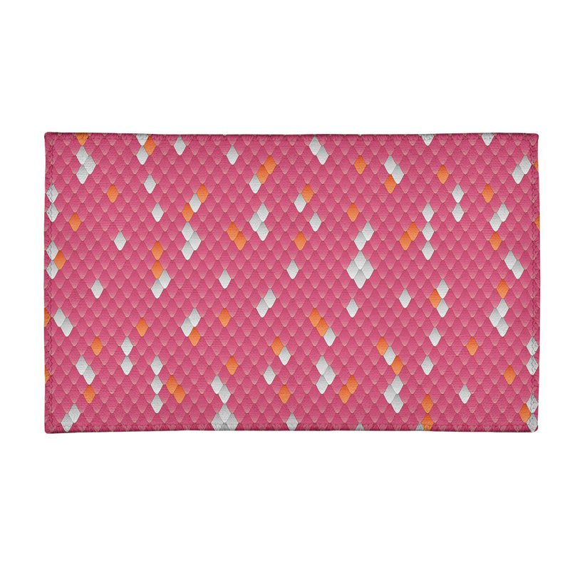 Chenille Geometric Indoor Rug, Rectangle 3' x 5'