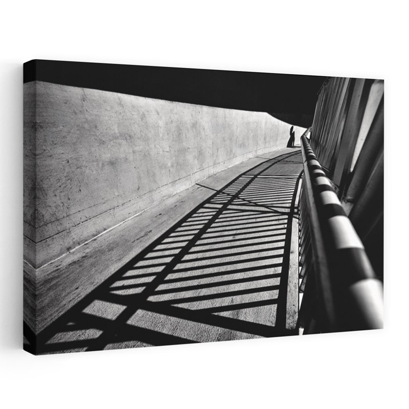 Contemporary Art Contemporary Abstract Urban Architecture Wall Art by Rahmad Adriansyah - Wrapped Canvas Print