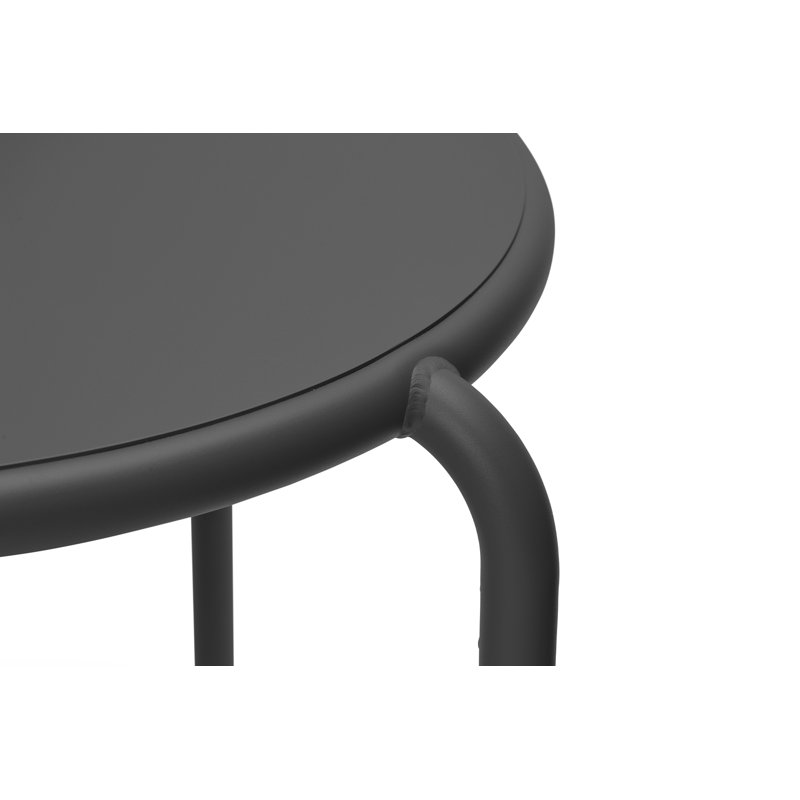 Toni Bistreau Outdoor Bistro Table Set With Chairs, Anthracite
