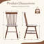 Chaise en bois massif (ensemble de 2-2130585623-2130659086