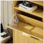Tall Free Standing Shoe Cabinet with 3 Flip Drawers, Ample Storage for Entryway and Hallway, Modern Minimalist Design.