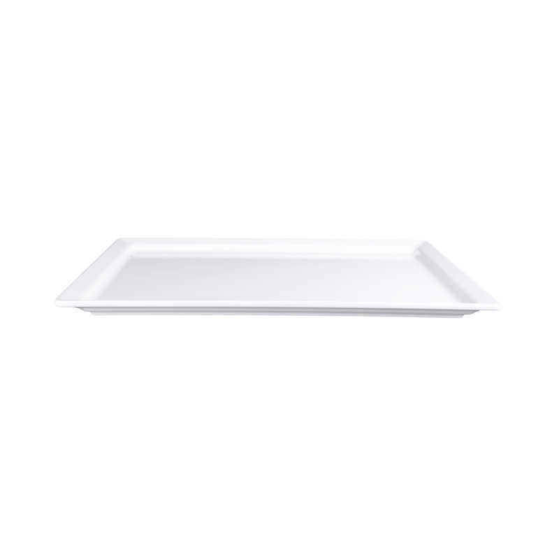 Elite Global Solutions Vogue Melamine Platter, 1.13" H x 20" W x 14" D