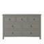 Commode 7 tiroirs en bois massif