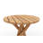 Round Teak Outdoor Side Table