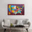 Usa Recycled License Plate Map Vii by Design Turnpike - Print on Canvas-112914155-56677954