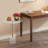 15.74In*23In Clear Acrylic Side Table Modern Minimalist Design With Iron Base For Coffee, Magazines, Or Office Use-560068282-560068283