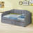 Upholstered Daybed with Pop-Up Trundle-792648565