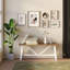 Petit banc court en bois massif Fawaka-1498673244