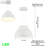 Giuliani 1 - Light LED Single Pendant-441288589