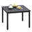 Vallery Square Metal Outdoor Dining Table With Umbrella Hole , 40.2'' in. W 40.2'' in. D-1465617202