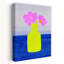 Art floral abstrait vif