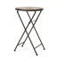Table de bout en argent
