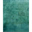 Overdyed One-of-a-Kind 3' 10" X 5' 10" Hand Knotted Area Rug