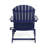 Mccombs Acacia Foldable Outdoor Adirondack Chair-543030155