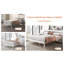 Bed Frames With Headboard, Solid Wooden Platform Bed With Corner, Modern Low Profile Bed Frame, No Box Spring Needed-1703994413-1703994401
