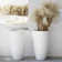 Tall Large Round Planters 2 Pack, Large Planter Pots for Front Door